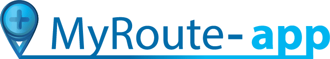 my-route app logo - motorcycle ride route planner