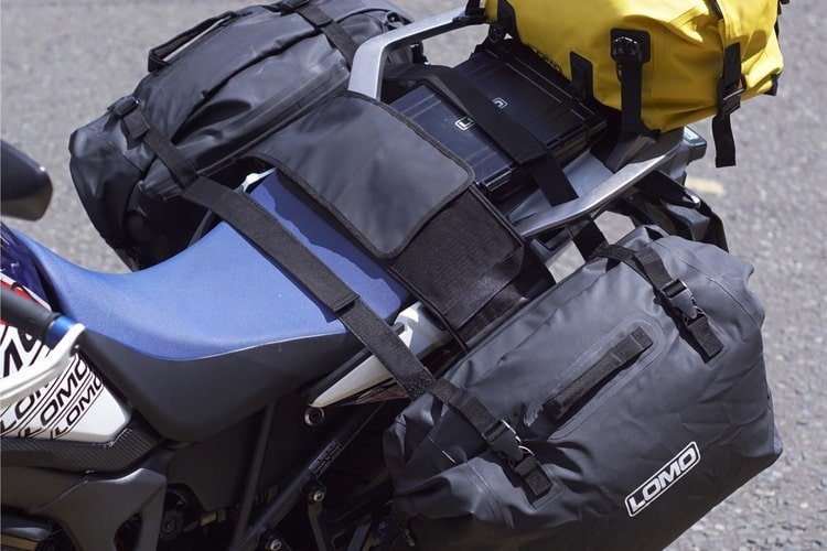 motorcycle luggage for optimum motorcycle touring comfort
