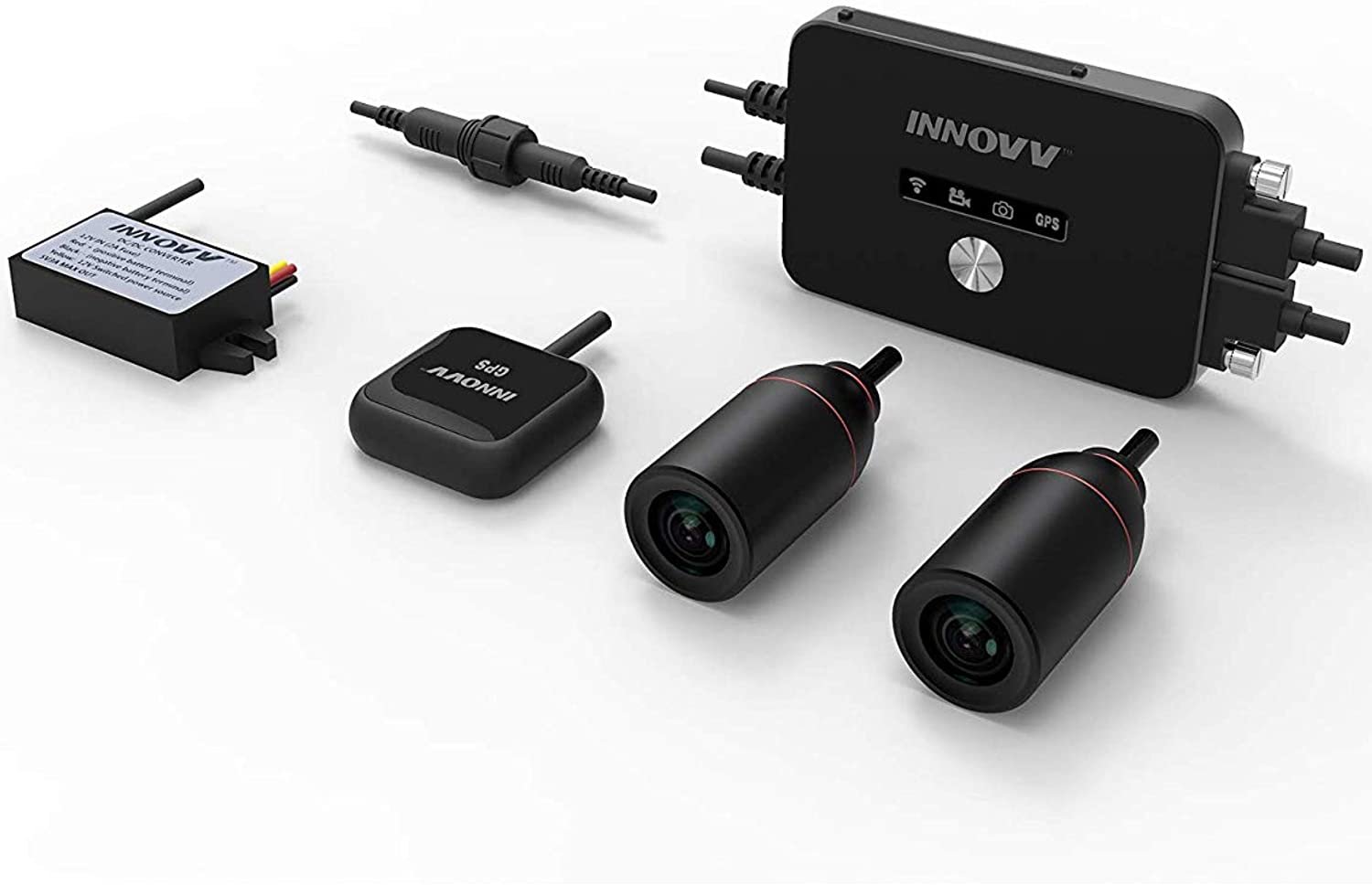 innovv kw dual motorcycle touring dashcam