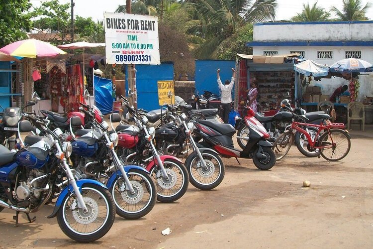 sometimes a rental bike is the best touring motorcycle