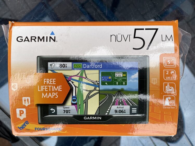 used garmin as motorcycle sat-nav