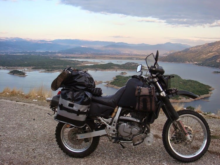 round the world motorcycle