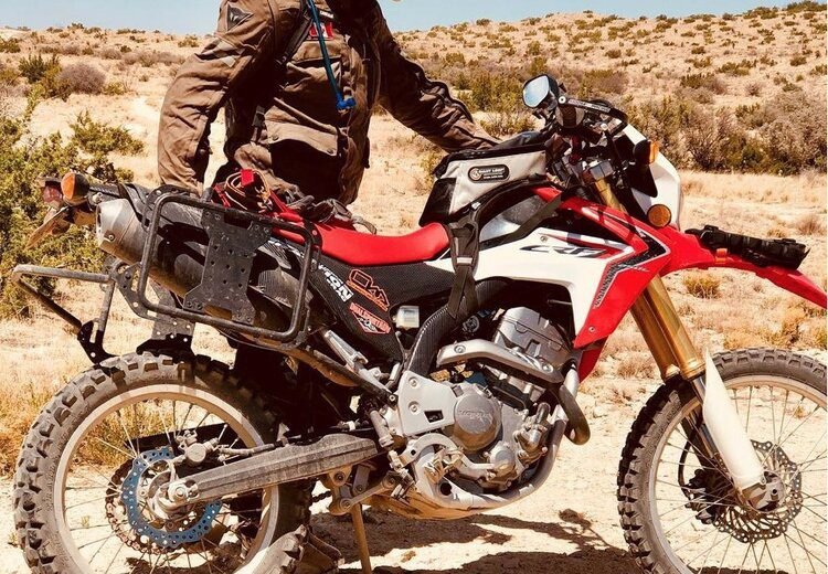 honda cfr250l - best motorcycles to tour around the world