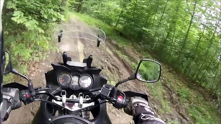 suzuki dl650 off-road