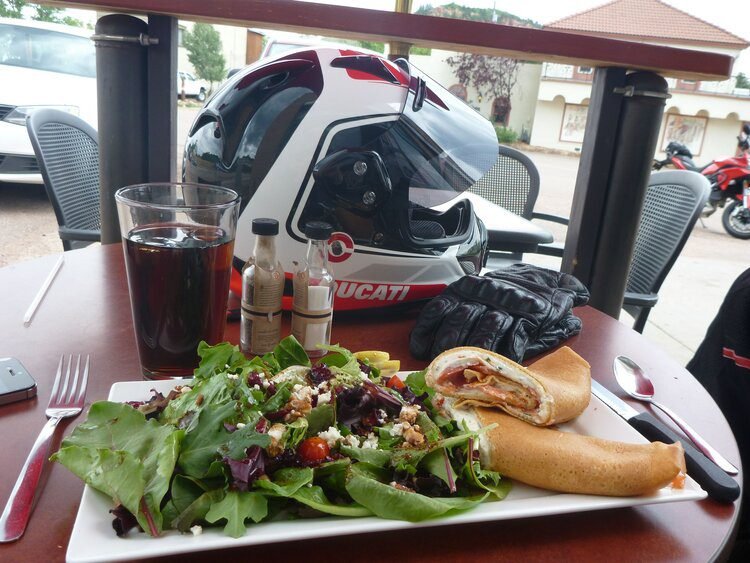eating well - riding motorcycles and mental health