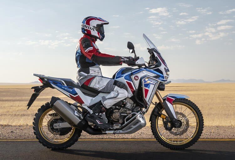 honda africa twin road and sand