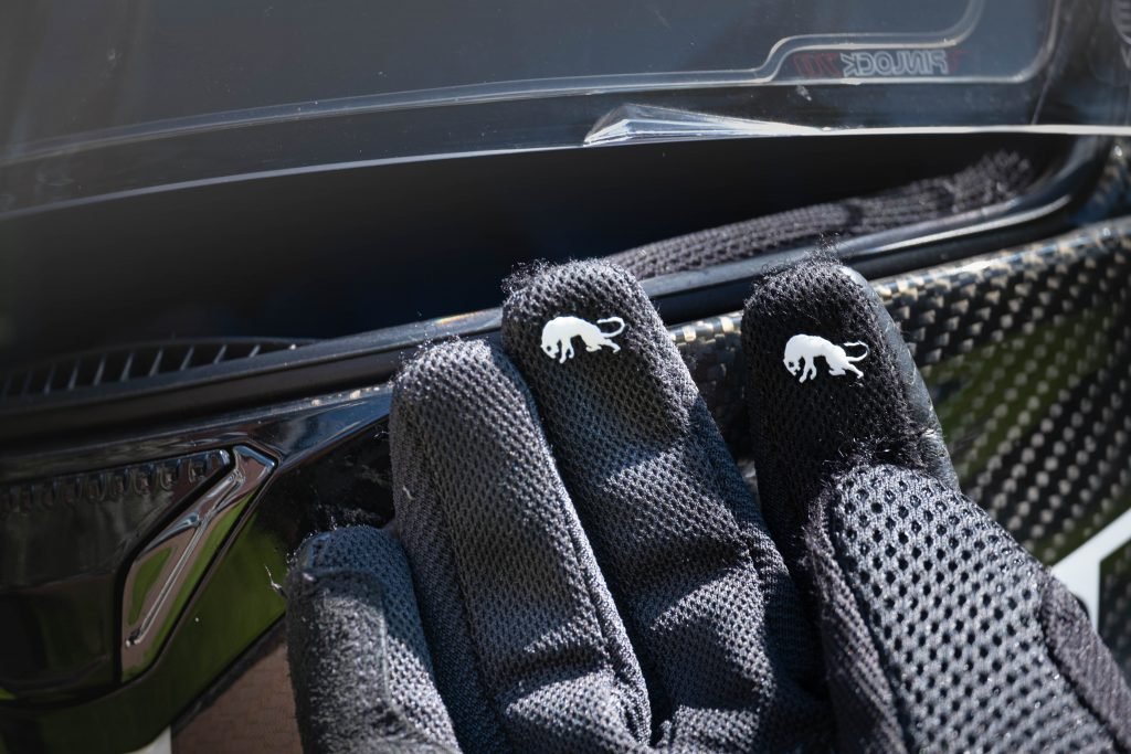 Furygan TD12 summer motorcycle gloves - detailing