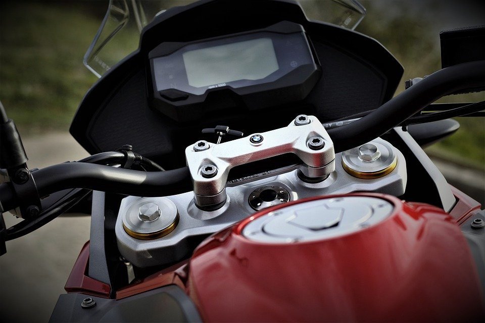 bmw display - test ride a motorcycle