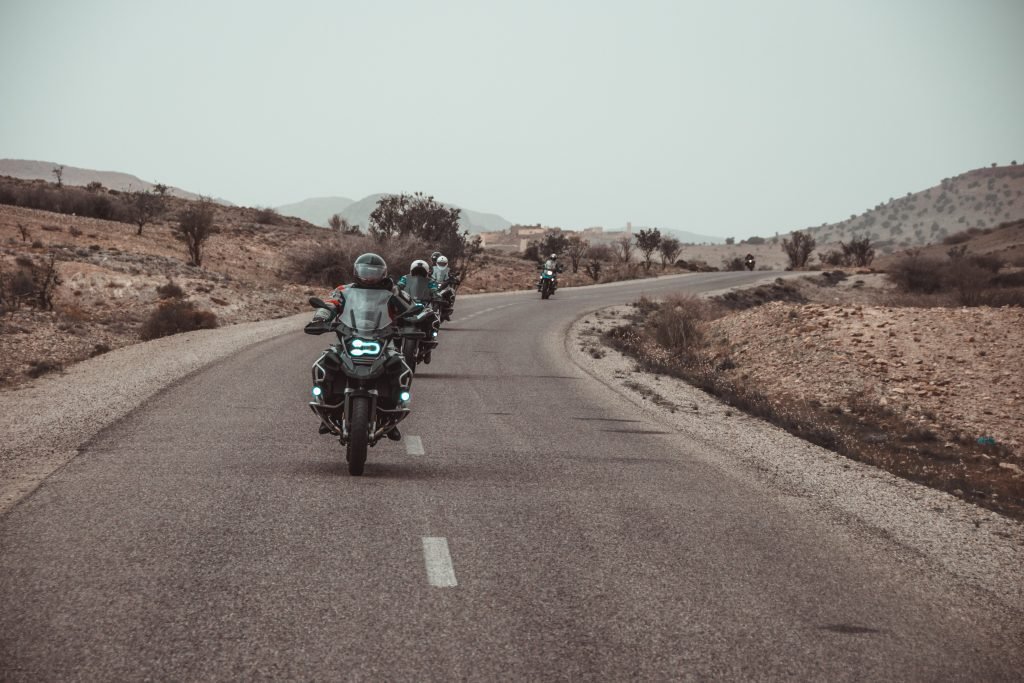 motorcyclist group