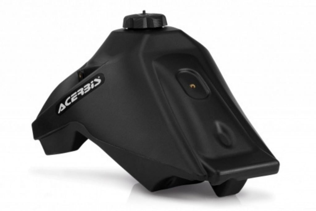acerbis tank - extra fuel on a motorcycle