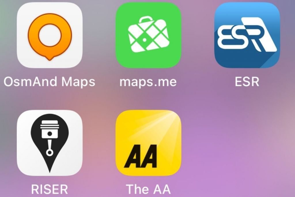 collection of navigation applications