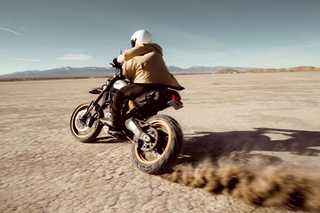 rider off-roading in desert - motorcycle touring checklist