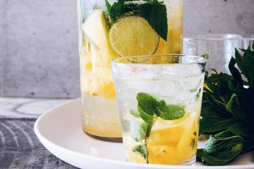 water, ice and lemon - motorcycle touring hydration