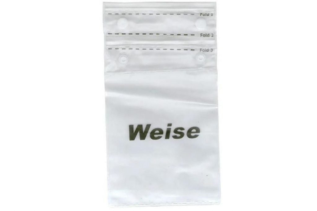 weise waterproof bag - keep dry on a motorcycle