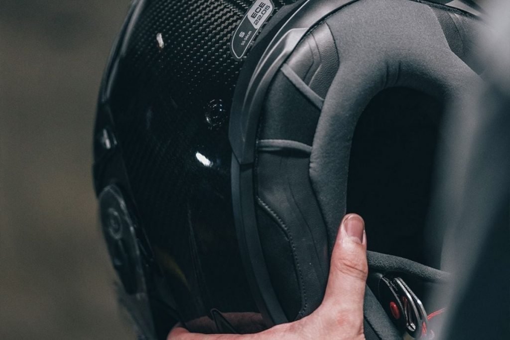 forcite inner liner - smart motorcycle helmet