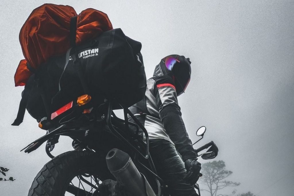 enduristan luggage - Voile straps for motorcycle touring