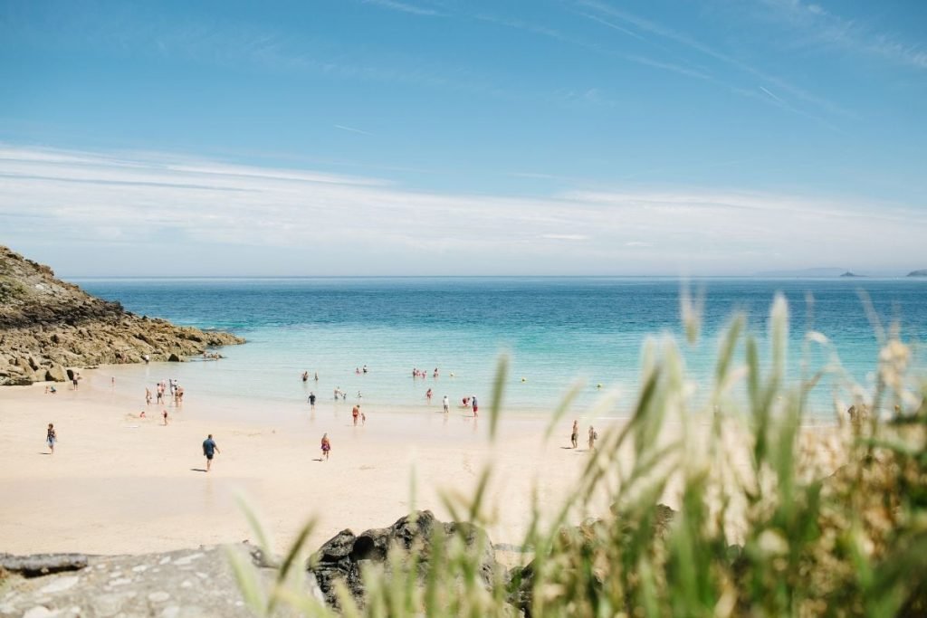 st ives beach - motorcycle riding routes uk