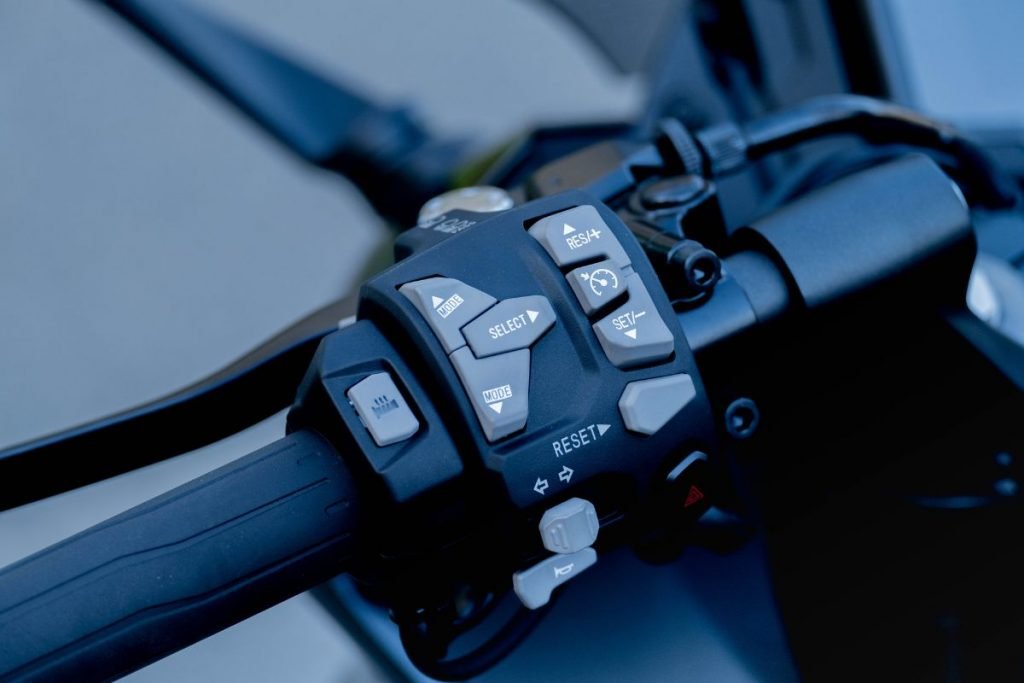 motorcycle cruise control and heated grips
