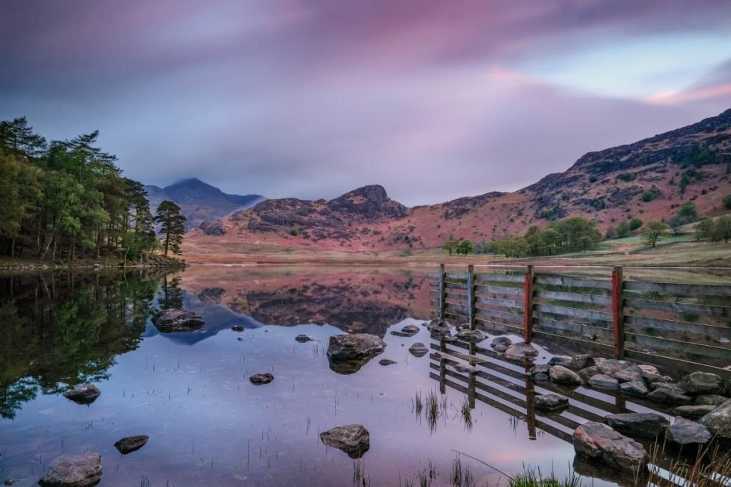 blea tarn at sunrise