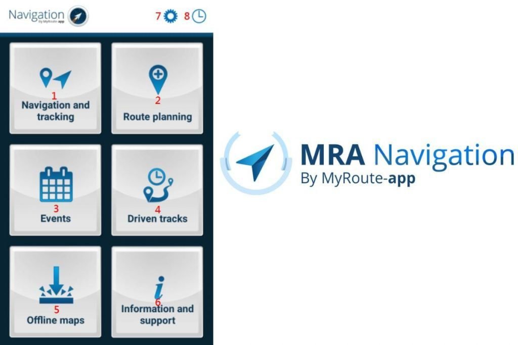 route planning process - using myrouteapp navigation