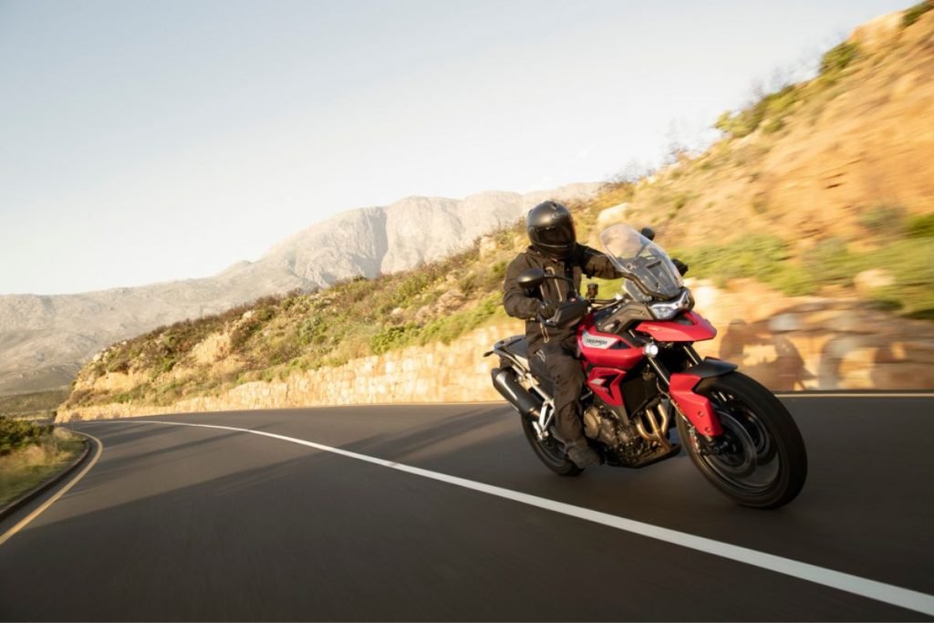 triumph tiger 900 gt pro - touring motorcycles for short riders