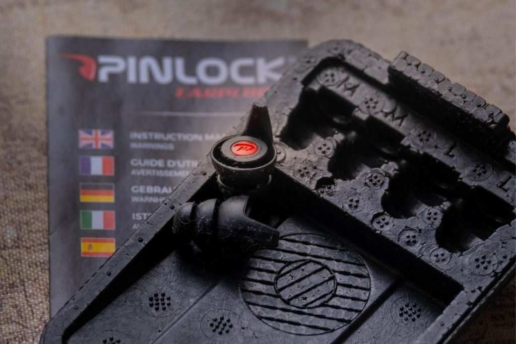 long-distance motorcycling - pinlock earplugs