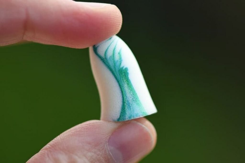foam earplug -quietest motorcycle helmets