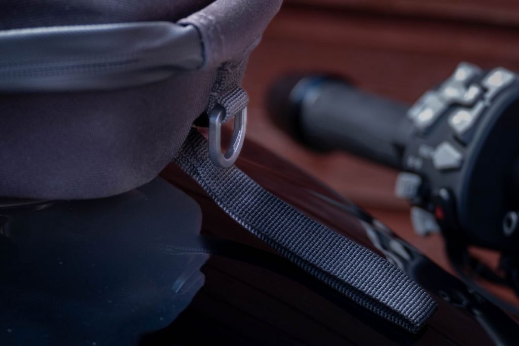shad tank bag - quick release strap