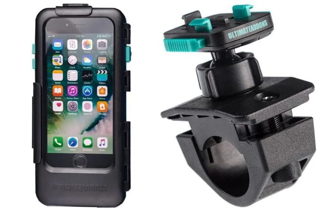 best motorcycle smartphone holders - ultimateaddons case and mount