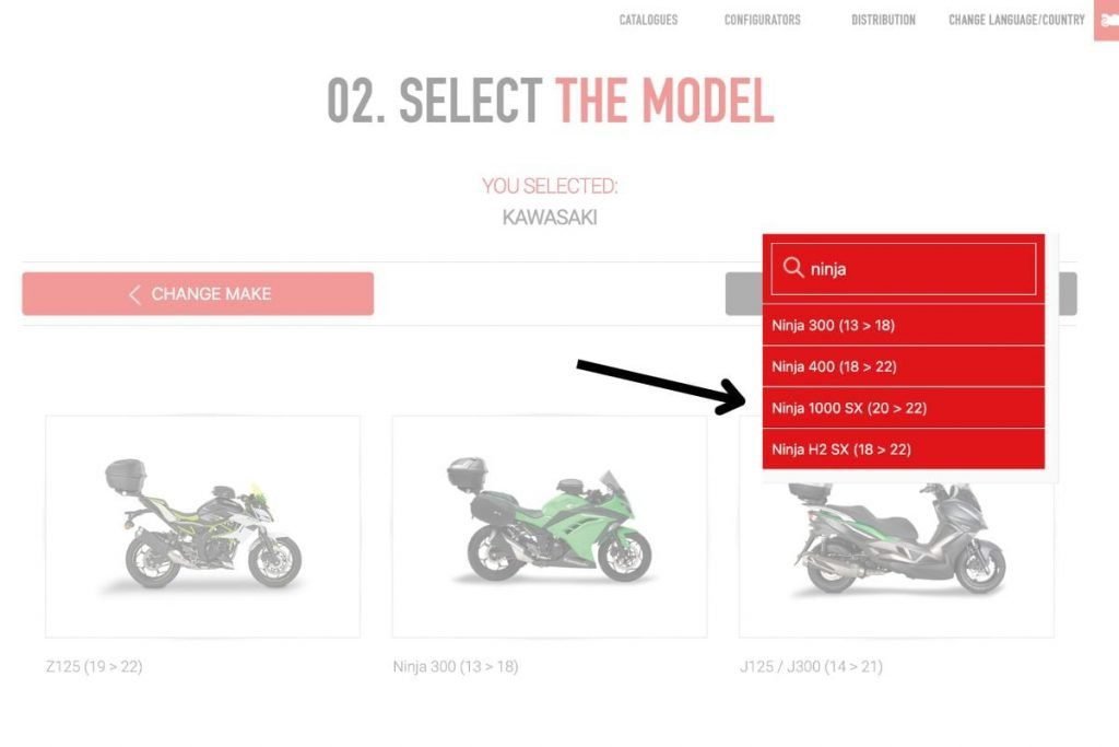 givi website screen shot