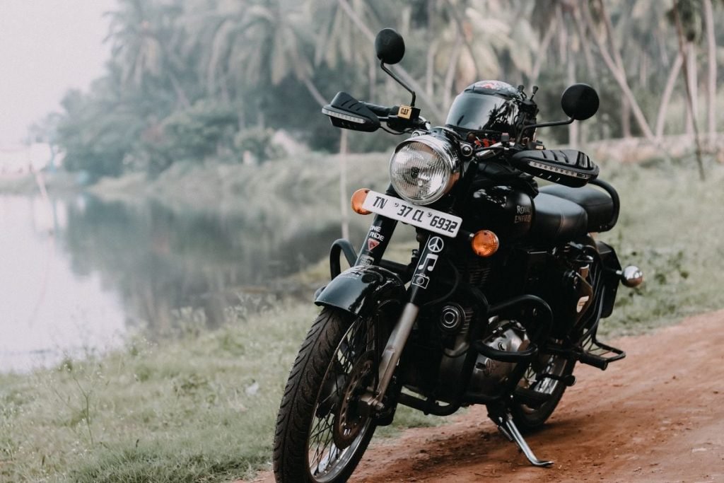 royal enfield jungle landscape