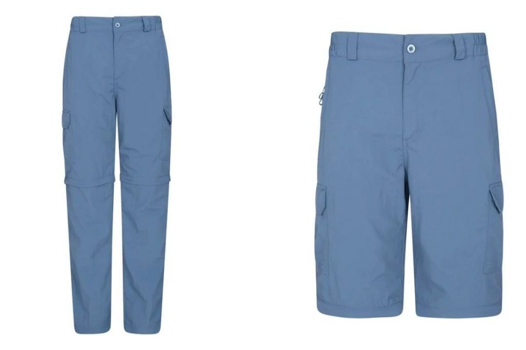 mountainwarehouse zip-off pants