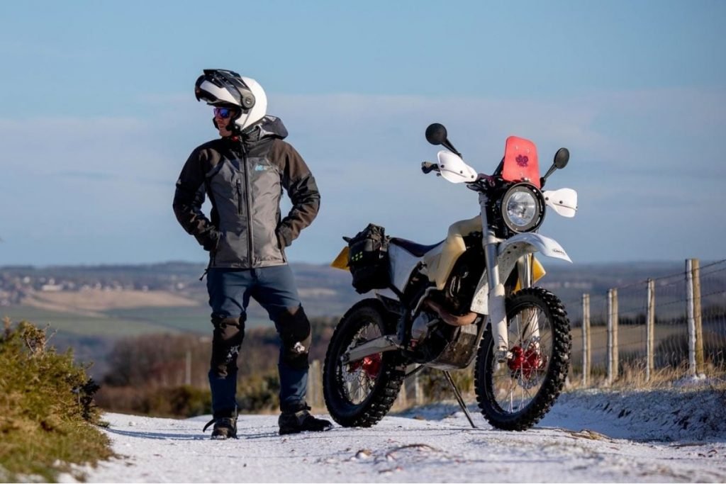 best waterproof motorcycle jacket - adventure spec singletrack
