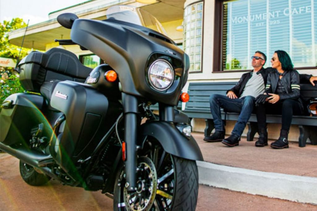 indian roadmaster dark horse - biggest-capacity motorcycles