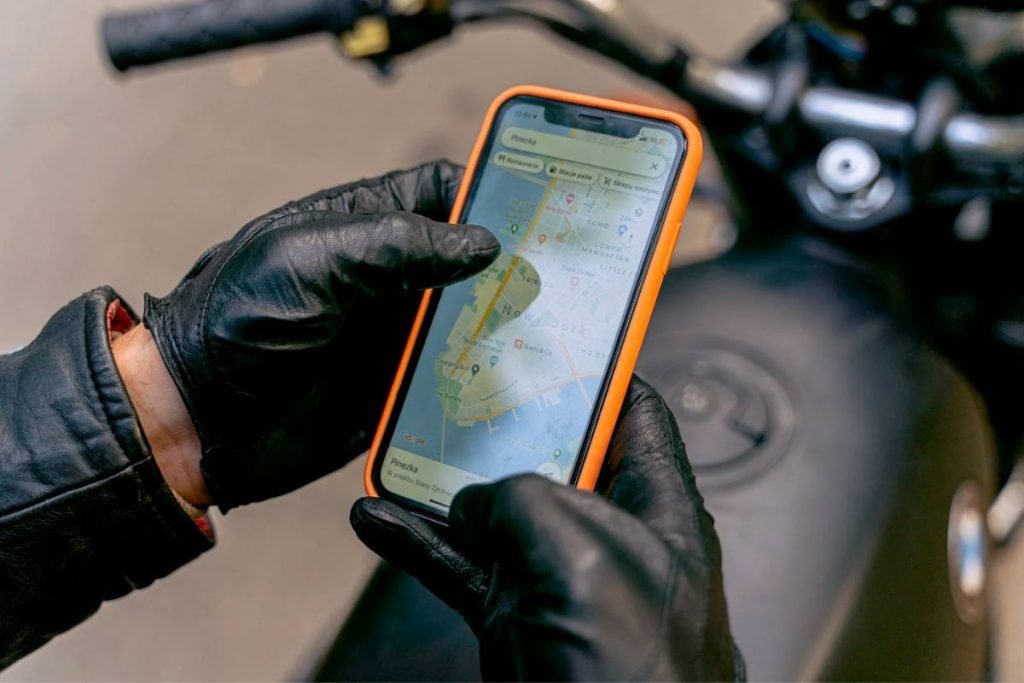 touring europe with motorcycle route planning app